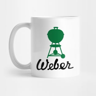 Grill Giants Weber Classic Vintage Green Kettle Mug